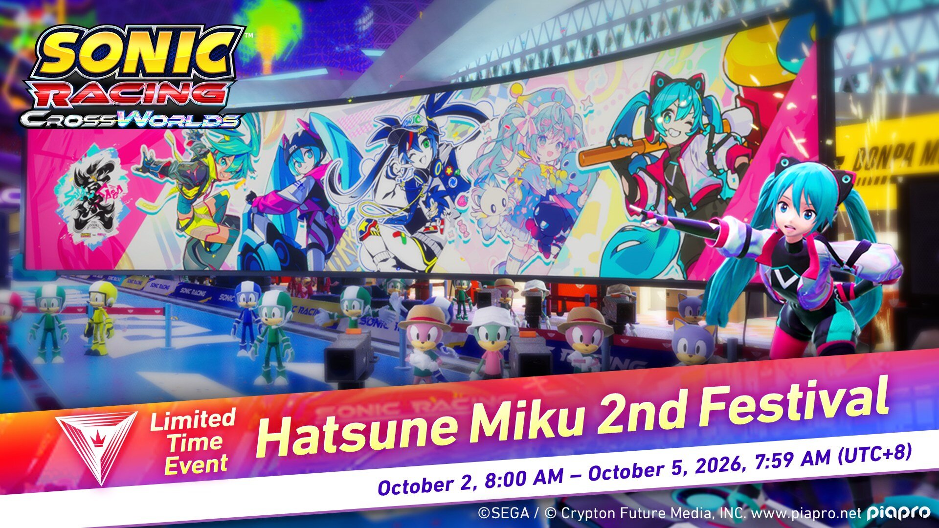 October 2, 2026 Hatsune Miku 2nd Festival starts soon!